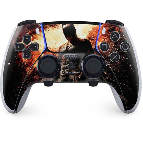 The Dark Knight Rises Movie Poster PS5 DualSense Edge Pro Controller Skin