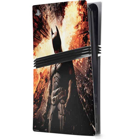 The Dark Knight Rises Movie Poster PS5 Pro Console Skin