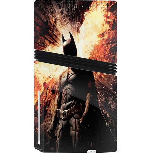 The Dark Knight Rises Movie Poster PS5 Pro Disk Console Skin