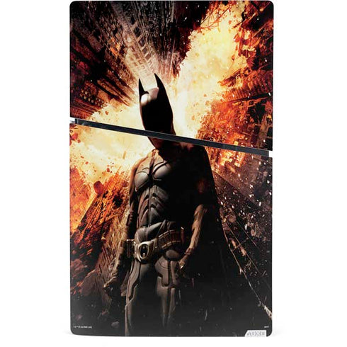 The Dark Knight Rises Movie Poster PS5 Slim Digital Edition Console Skin