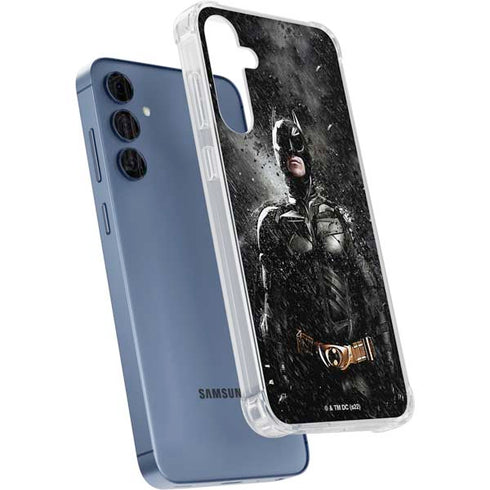 The Dark Knight Rises Batman Poster Galaxy A35 5G Clear Case