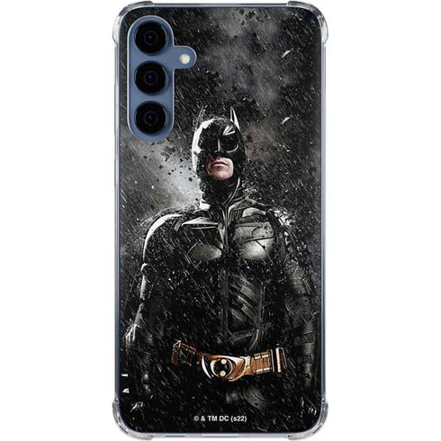The Dark Knight Rises Batman Poster Galaxy A55 5G Clear Case