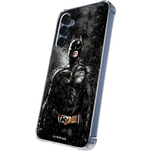 The Dark Knight Rises Batman Poster Galaxy A55 5G Clear Case