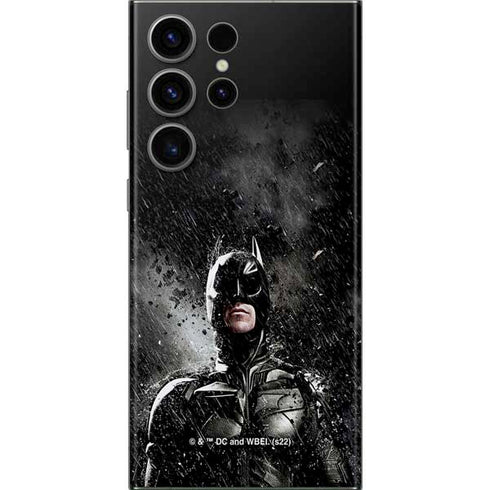 The Dark Knight Rises Batman Poster Galaxy Skins