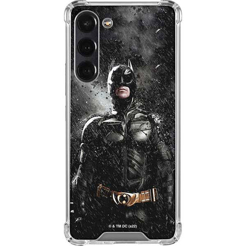 The Dark Knight Rises Batman Poster Galaxy S24 FE Clear Case
