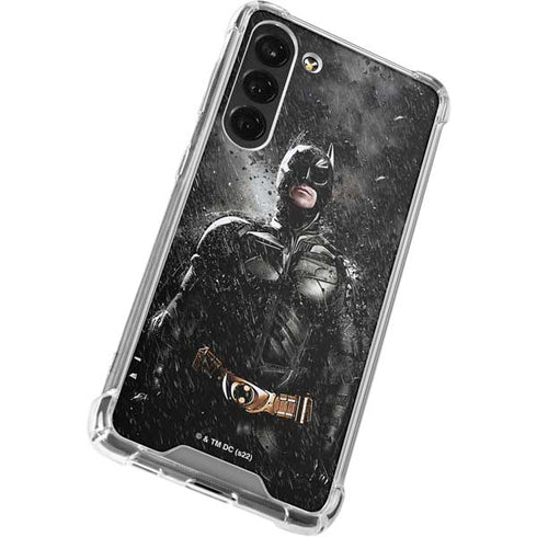 The Dark Knight Rises Batman Poster Galaxy S24 FE Clear Case