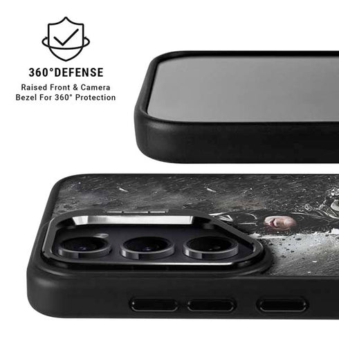 The Dark Knight Rises Batman Poster Galaxy S24 Plus Kickstand Case