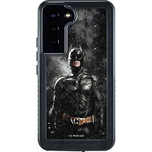 The Dark Knight Rises Batman Poster Galaxy S24 Plus Waterproof Case