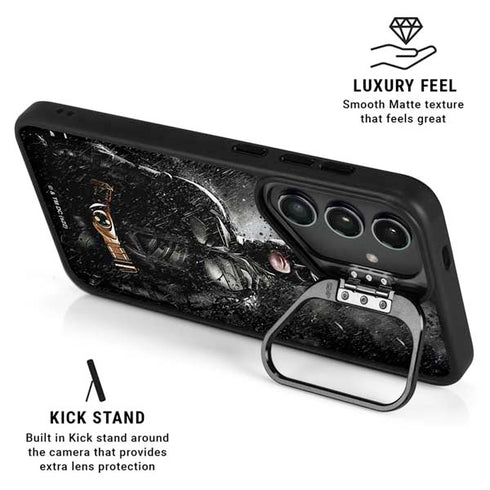 The Dark Knight Rises Batman Poster Galaxy S25 Ultra Kickstand Case