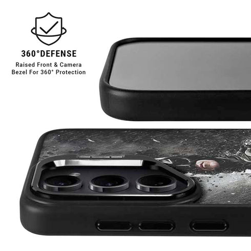 The Dark Knight Rises Batman Poster Galaxy S25 Ultra Kickstand Case