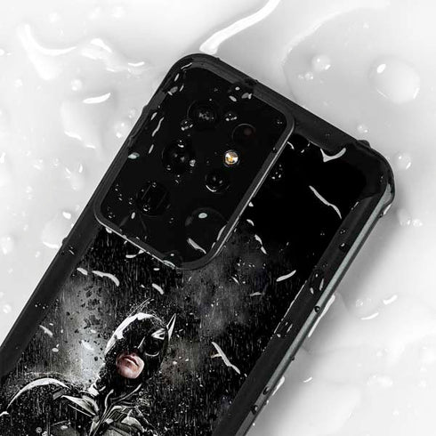 The Dark Knight Rises Batman Poster Galaxy S24 Ultra Waterproof Case
