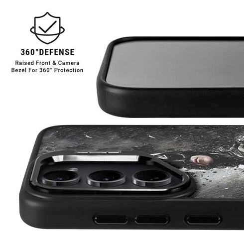 The Dark Knight Rises Batman Poster Galaxy S25 FE Kickstand Case