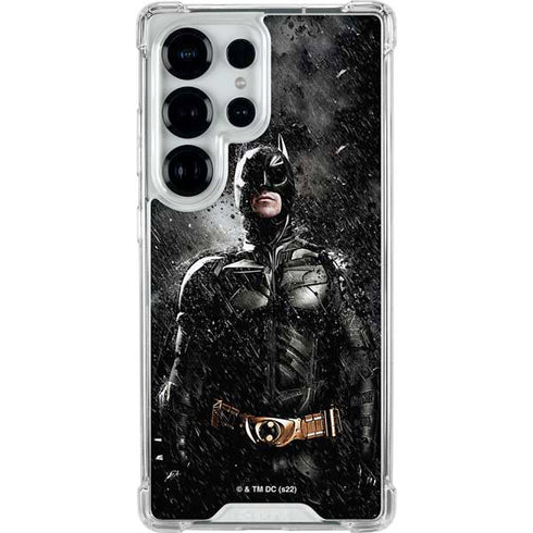 The Dark Knight Rises Batman Poster Galaxy S25 Ultra Clear Case
