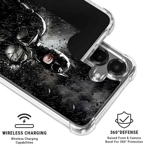 The Dark Knight Rises Batman Poster Galaxy S26 Clear Case