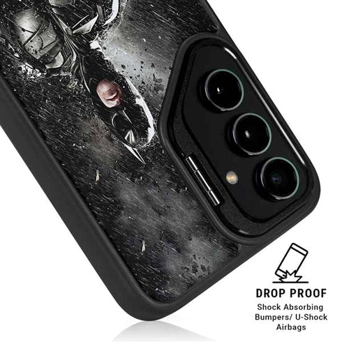 The Dark Knight Rises Batman Poster Galaxy S26 Plus Kickstand Case
