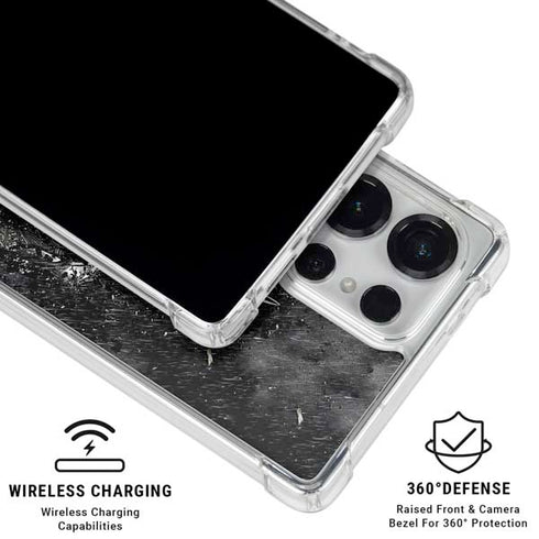 The Dark Knight Rises Batman Poster Galaxy S26 Ultra Clear Case