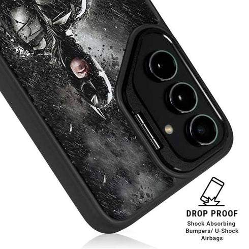 The Dark Knight Rises Batman Poster Galaxy S26 Ultra Kickstand Case