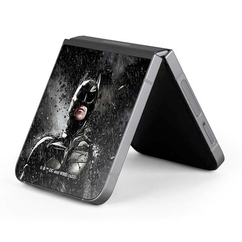 The Dark Knight Rises Batman Poster Galaxy Z Flip6 Skin