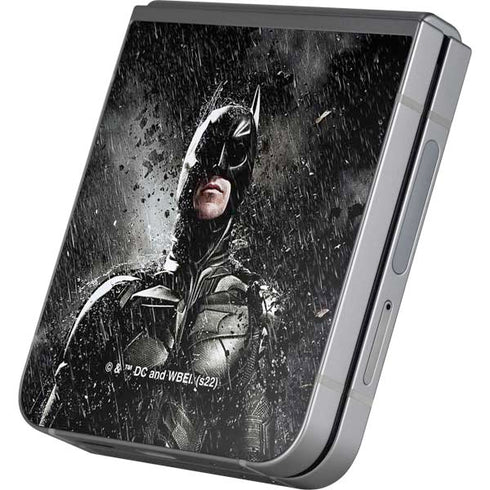 The Dark Knight Rises Batman Poster Galaxy Z Flip6 Skin