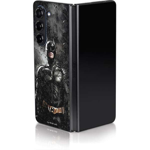 The Dark Knight Rises Batman Poster Galaxy Z Fold5 5G Skin