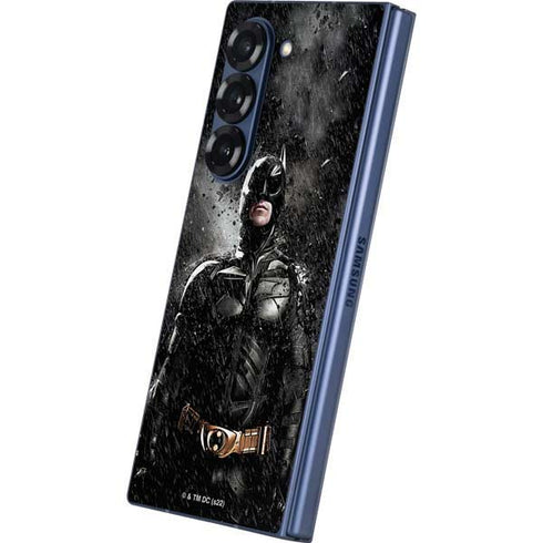 The Dark Knight Rises Batman Poster Galaxy Z Fold6 Skin