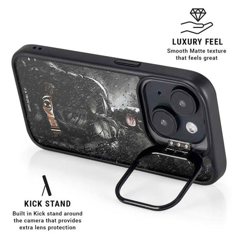 The Dark Knight Rises Batman Poster iPhone 14 Plus Kickstand Case