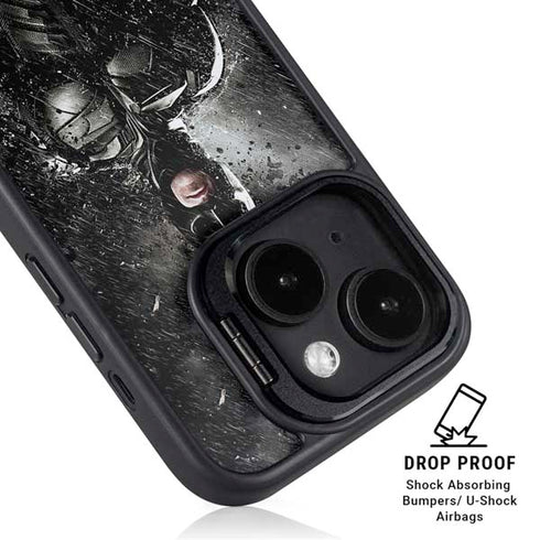 The Dark Knight Rises Batman Poster iPhone 15 Kickstand Case
