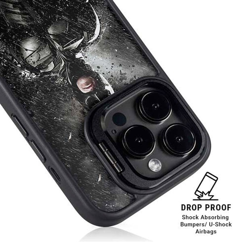 The Dark Knight Rises Batman Poster iPhone 15 Pro Max Kickstand Case