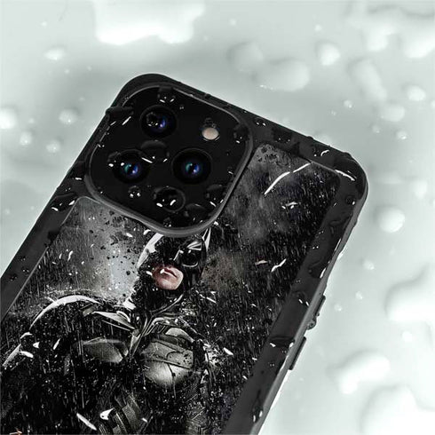 The Dark Knight Rises Batman Poster iPhone 15 Pro Waterproof Case