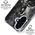 The Dark Knight Rises Batman Poster iPhone 16 Plus Clear Case