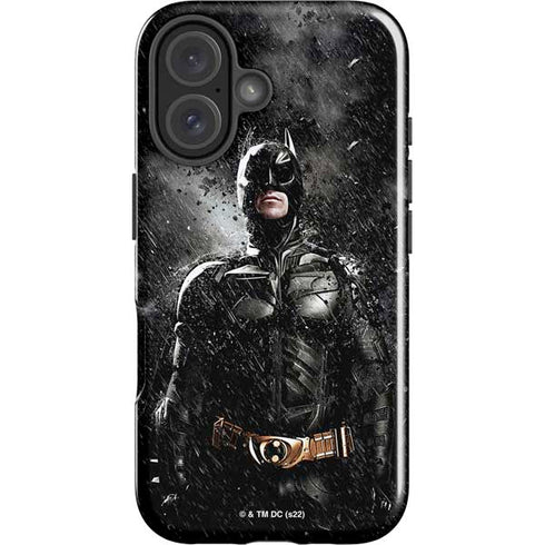 The Dark Knight Rises Batman Poster iPhone 16 Plus Impact Case