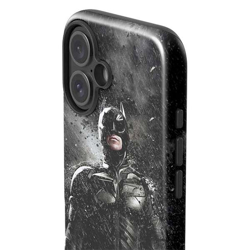 The Dark Knight Rises Batman Poster iPhone 16 Plus Impact Case