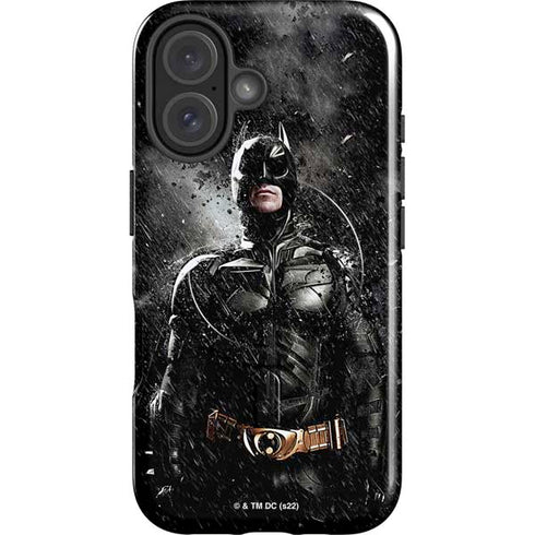 The Dark Knight Rises Batman Poster iPhone 16 Plus Magsafe Impact Case
