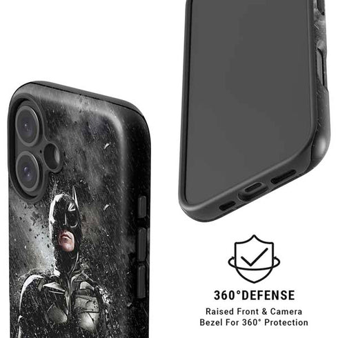 The Dark Knight Rises Batman Poster iPhone 16 Plus Magsafe Impact Case