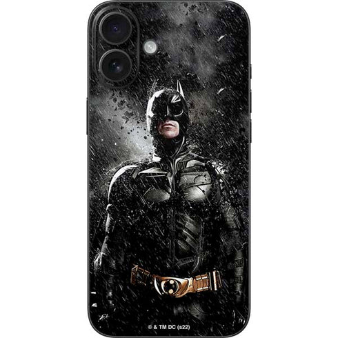 The Dark Knight Rises Batman Poster iPhone 16 Plus Skin