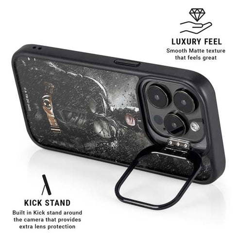 The Dark Knight Rises Batman Poster iPhone 16 Pro Kickstand Case