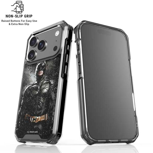 The Dark Knight Rises Batman Poster iPhone 17 Pro Clear Case