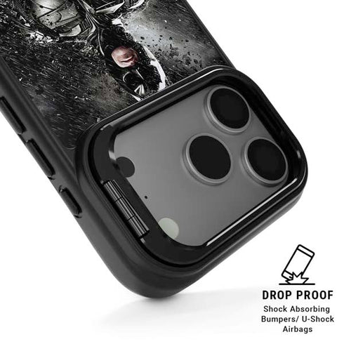 The Dark Knight Rises Batman Poster iPhone 17 Pro Kickstand Case