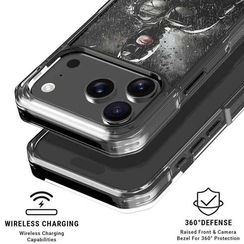 The Dark Knight Rises Batman Poster iPhone 17 Pro Max Clear Case