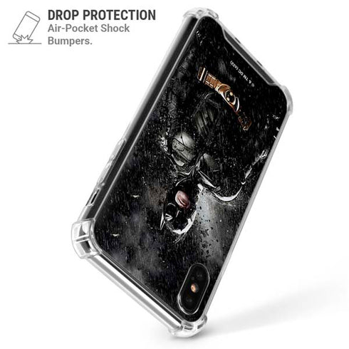 The Dark Knight Rises Batman Poster iPhone X/XS Clear Case