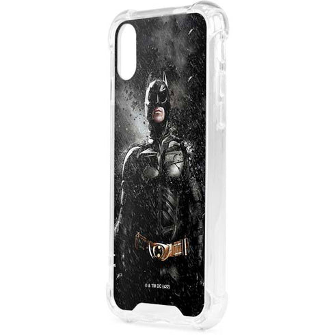 The Dark Knight Rises Batman Poster iPhone XS Clear Case