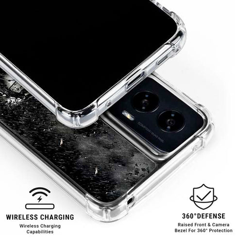 The Dark Knight Rises Batman Poster Moto G Power 5G (2024) Clear Case