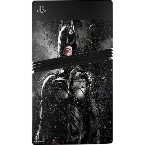The Dark Knight Rises Batman Poster PS5 Pro Disk Bundle Skin