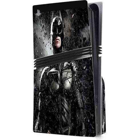 The Dark Knight Rises Batman Poster PS5 Pro Disk Console Skin
