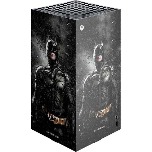 The Dark Knight Rises Batman Poster XBox Series X Digital Edition Console Skin