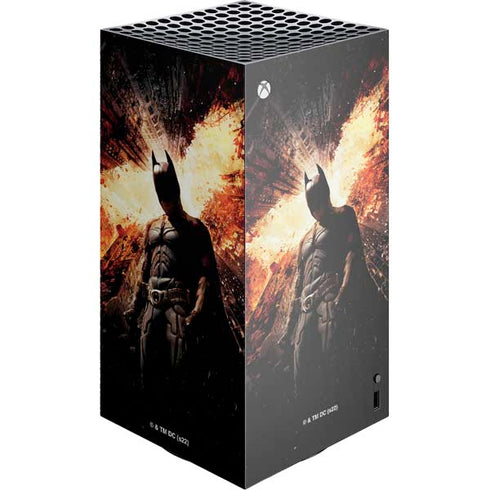 The Dark Knight Rises Movie Poster XBox Series X Digital Edition Console Skin
