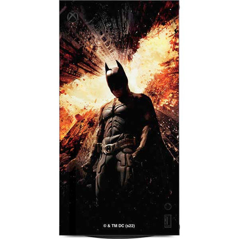 The Dark Knight Rises Movie Poster XBox Series X Digital Edition Console Skin