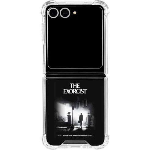 Warner Bros The Exorcist The Exorcist Galaxy Z Flip7 Clear Case
