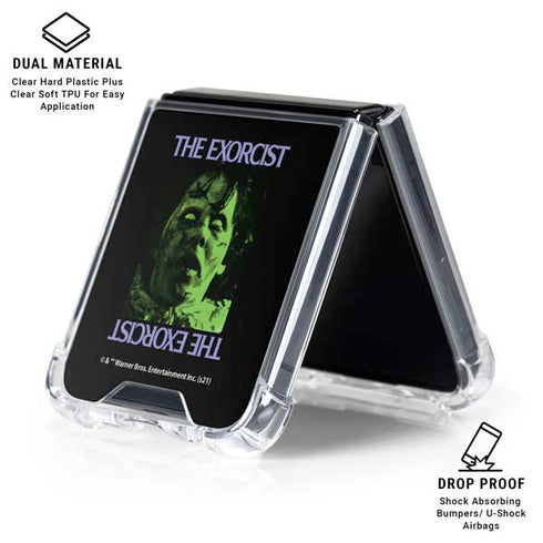 Warner Bros The Exorcist The Exorcist Regan Galaxy Z Flip6 Clear Case
