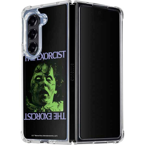 Warner Bros The Exorcist The Exorcist Regan Galaxy Z Fold5 5G Clear Case